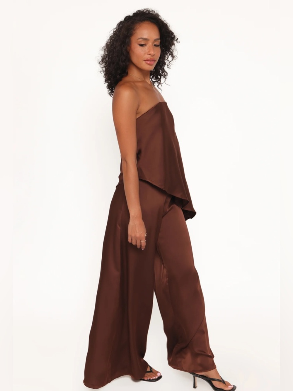 Petal + Pup Charmer Set in Brown